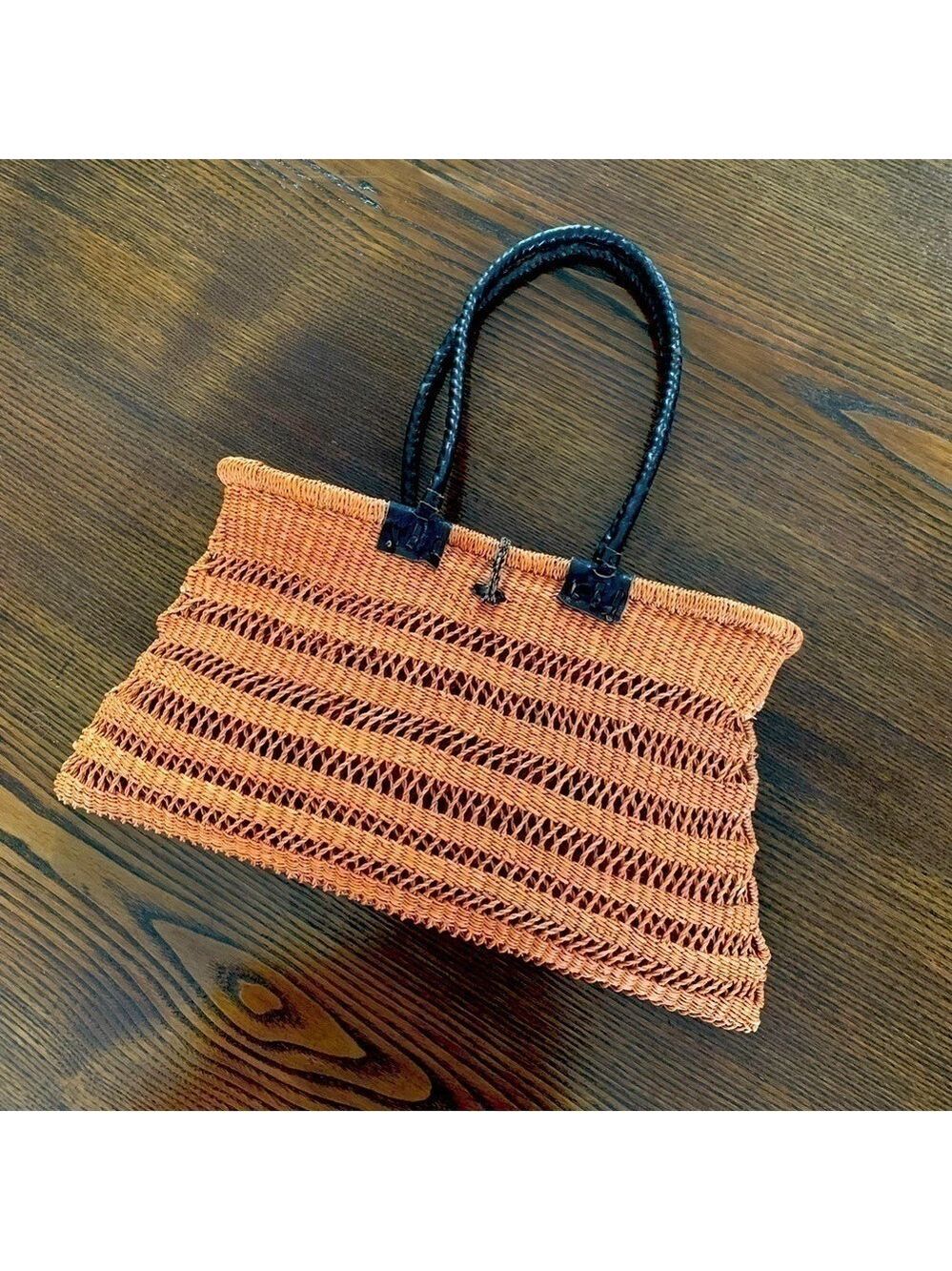 Wicker hand bag - Picture 10 of 11